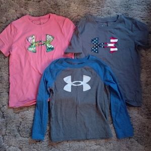 Under Armour Boys Shirt lot